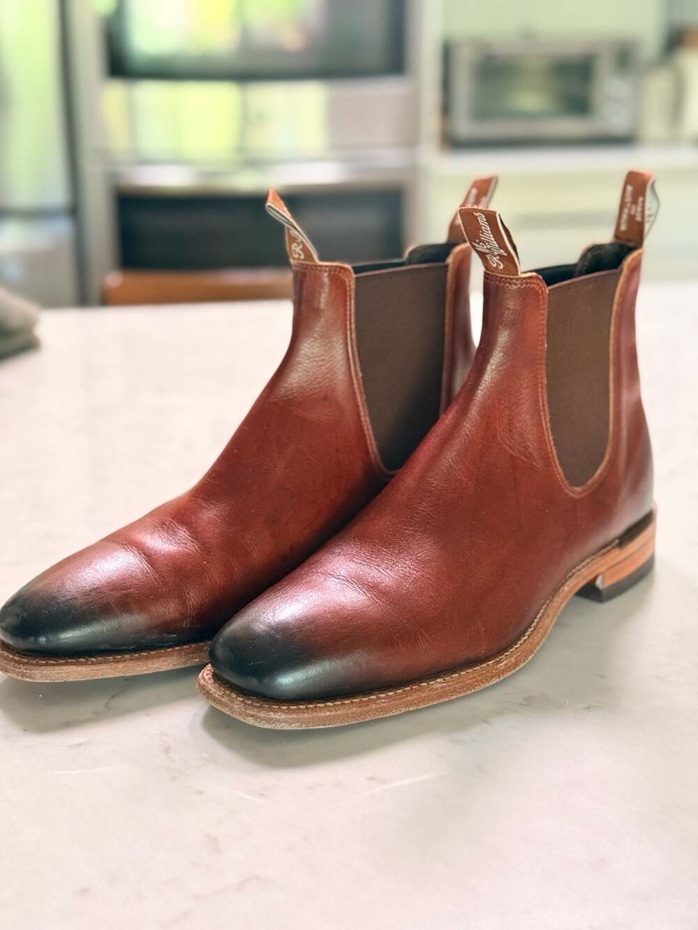 R.M. Williams Comfort Craftsman Leather Chelsea Boots AU 10.5G US 11.5